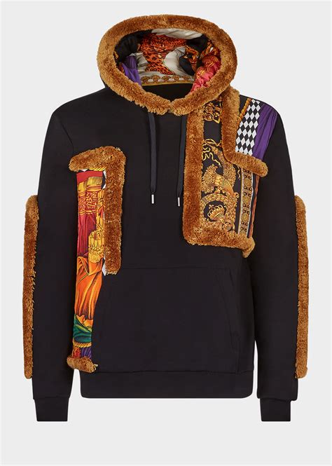 versace pillow talk hoodie|Versace Sweatshirts and Hoodies for Men.